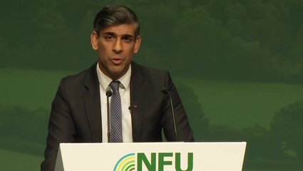 Rishi Sunak tells Britain’s farmers ‘I’ve got your back’