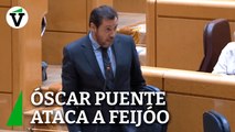Óscar Puente carga contra Feijóo para defender a Pedro Sánchez