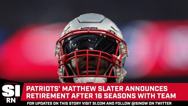 Patriots’ Matthew Slater Announces Retirement After 16 Seasons With Team