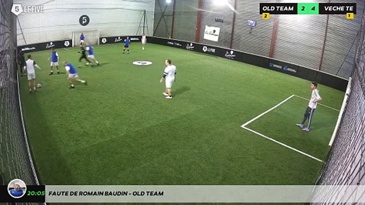 Faute de Romain Baudin - OLD TEAM