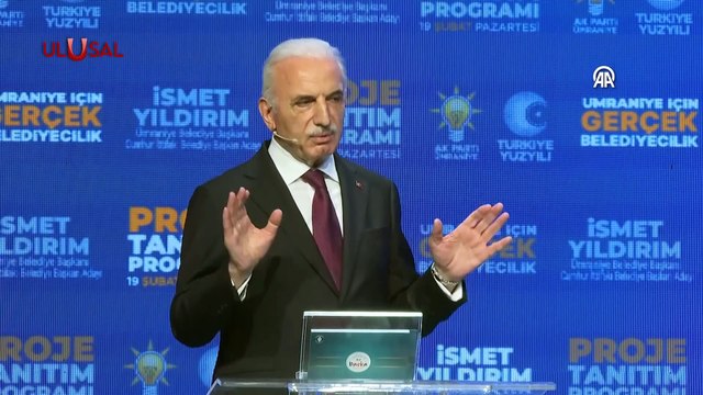 Ümraniye Belediye Başkanı İsmet Yıldırım projelerini tanıttı