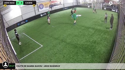 Faute de Samba Gakou - UEHC BAGNEUX