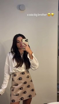 Bruna Gomes sobre saia Big Brother