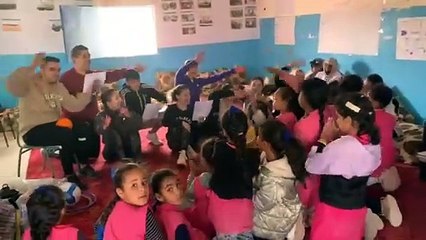 Prácticas de alumnos de Educación en el Sáhara