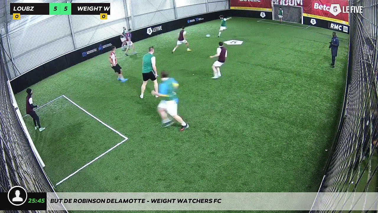But de Robinson DELAMOTTE - WEIGHT WATCHERS FC