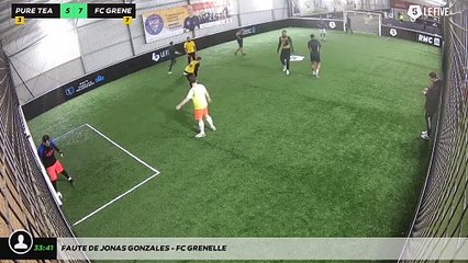 Faute de Jonas Gonzales - FC Grenelle