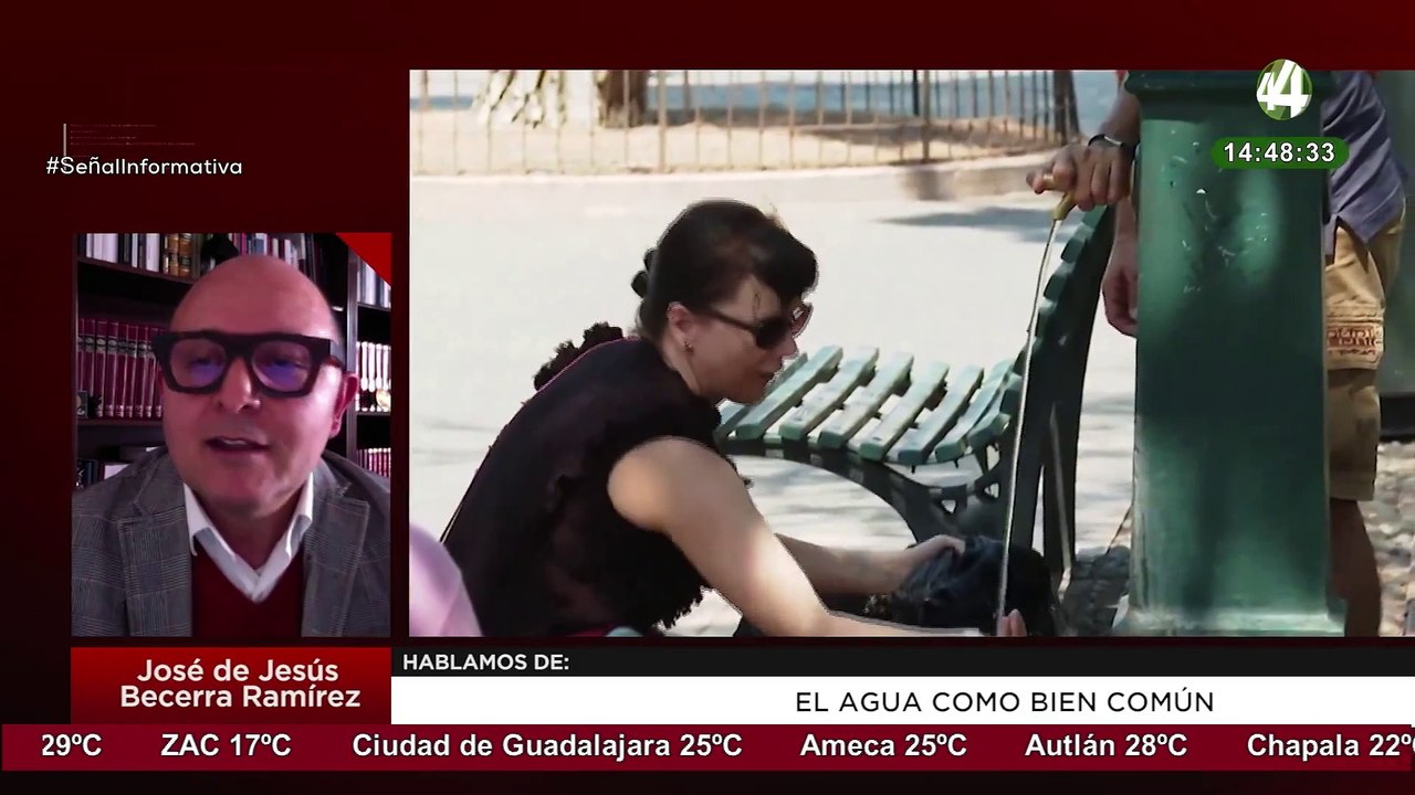 El agua como bien común: José de Jesús Becerra