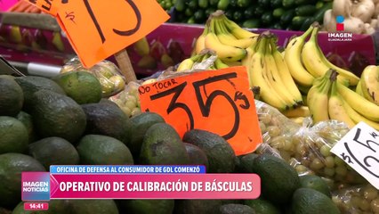 Operativo de calibración de básculas | #ImagenNoticiasGDL con Fabiola Anaya