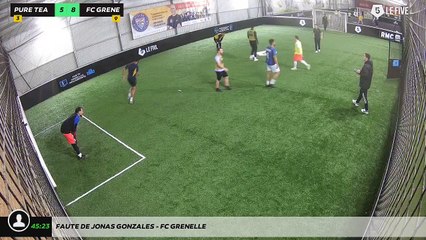 Faute de Jonas Gonzales - FC Grenelle