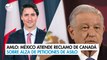AMLO: México atiende reclamo de Canadá sobre alza de peticiones de asilo ligadas al narco
