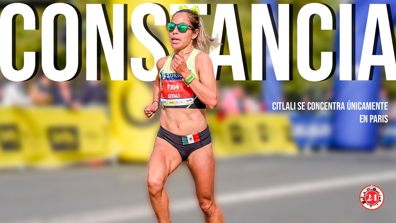 ¡Para representar a México! Así se prepara Citlali Moscote para los Juegos Olímpicos