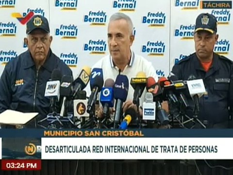 Cuerpos de Seguridad de Táchira desarticulan red de trata de personas