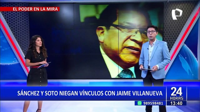Fiscal Pablo Sánchez sobre declaraciones de Jaime Villanueva: Jamás pediría favores contrarios a la ley”