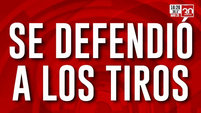 Le quisieron robar a policía: se defendió a los tiros