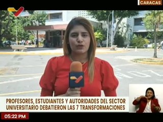 Caracas | Sector universitario generó debate para fortalecer la agenda de desarrollo 2030