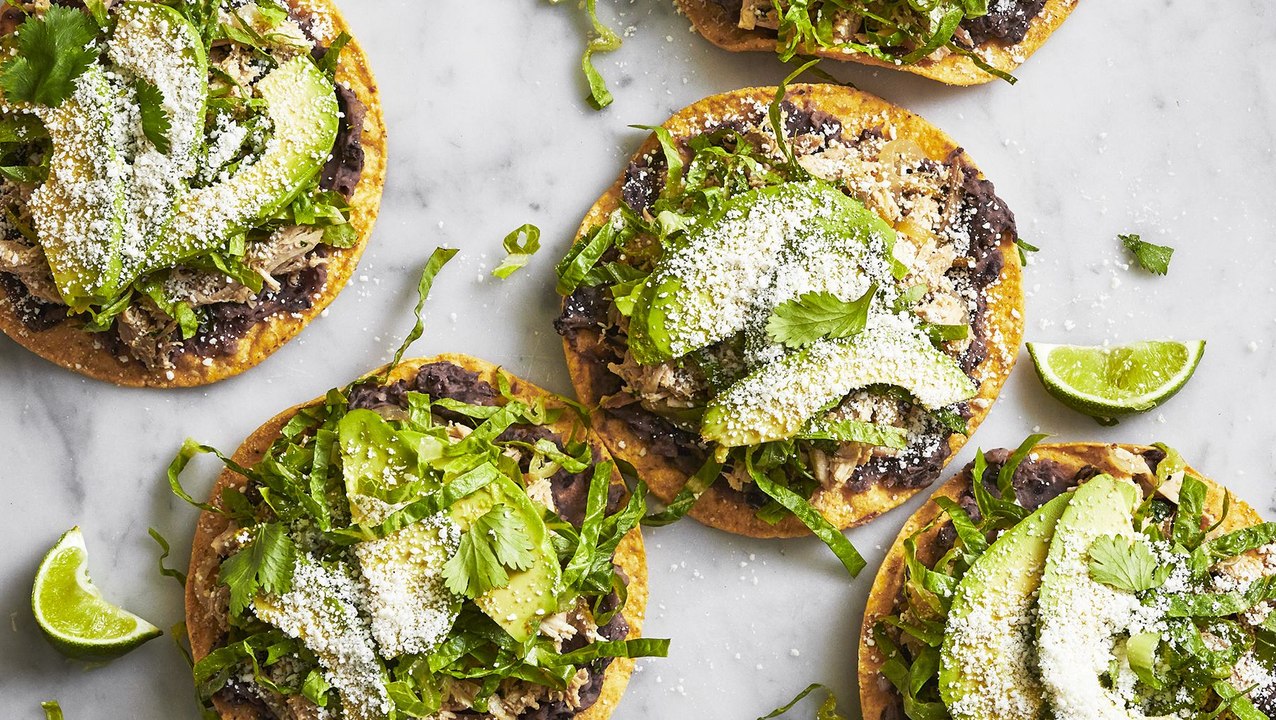 These Tangy Chicken Tostadas Are The Perfect Weeknight Dinner