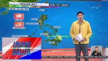 Easterlies, nagdudulot ng mainit na panahon at nagdadala ng pag-uulan - Weather update today as of 6:13 a.m. (February 21, 2024) | UB