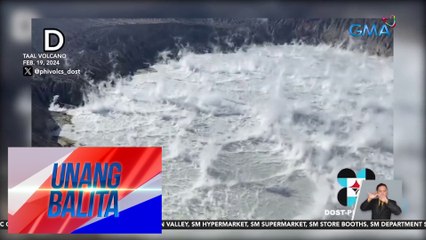 PHIVOLCS: Tumaas ang sulfur dioxide emission ng Bulkang Taal; banta ng pagsabog, nananatili | UB