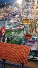 VÍDEO: Após acidente, moradores relatam que parque começa a ser desmontado em Cajazeiras