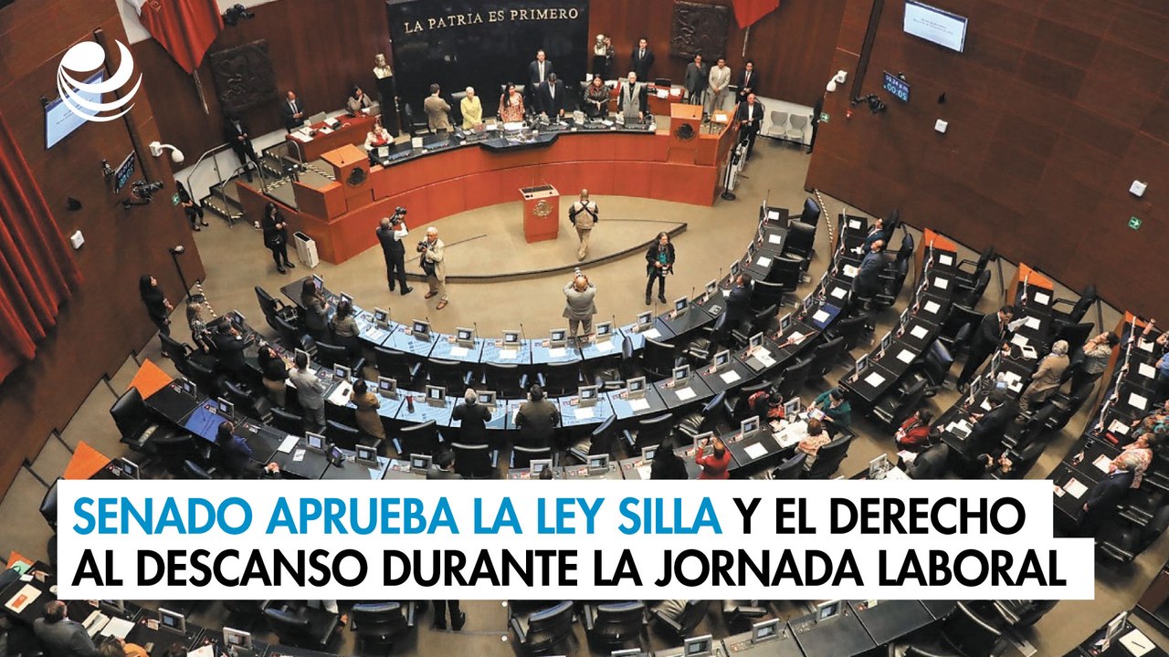 Senado aprueba la Ley Silla y el derecho al descanso durante la jornada laboral
