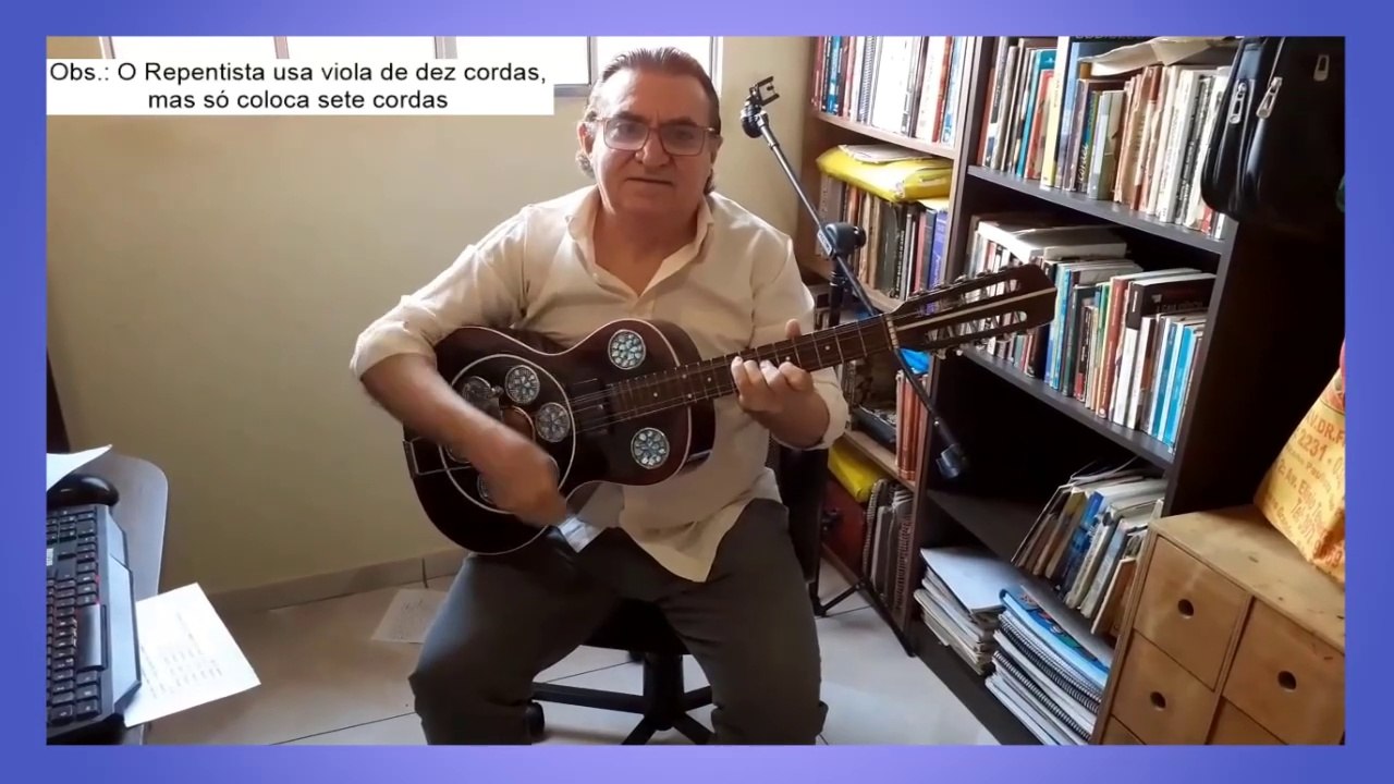 Como encordoar viola de repentista