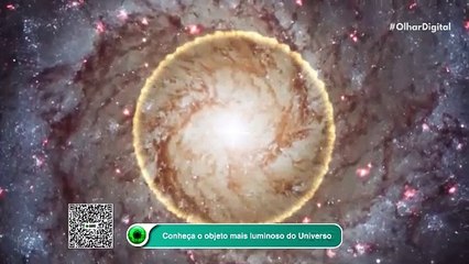 Conheça o objeto mais luminoso do Universo
