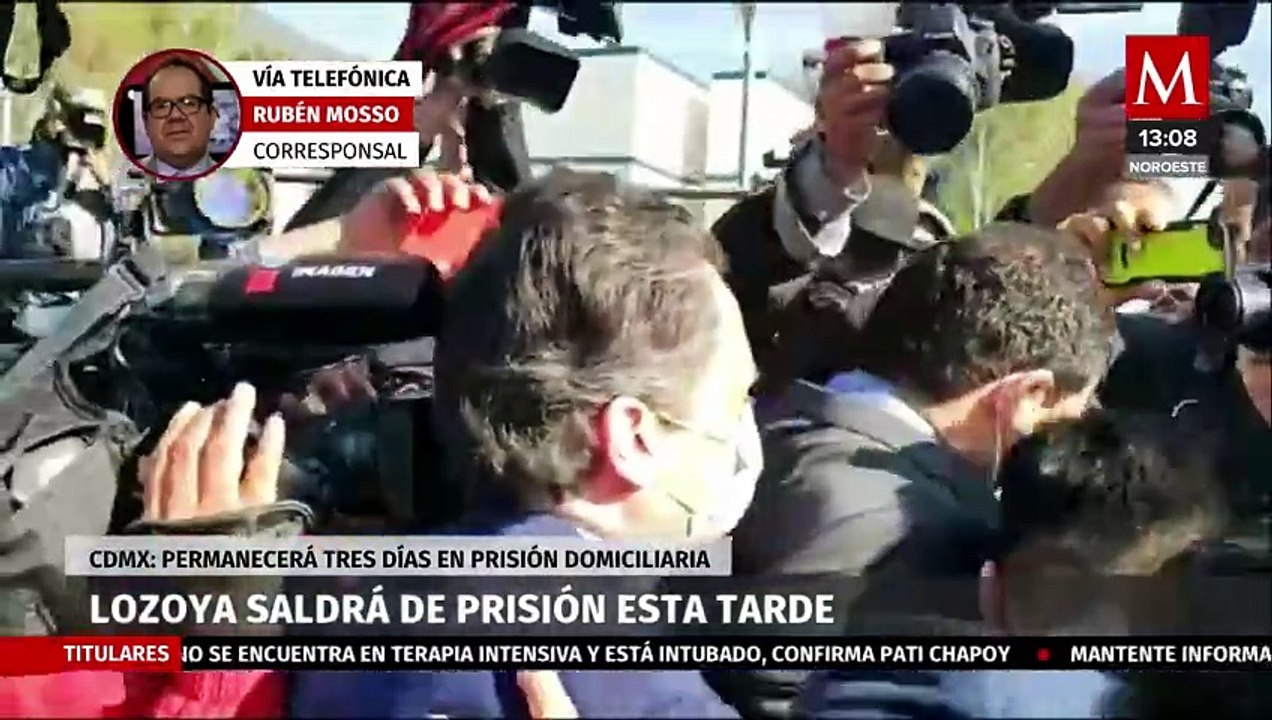 Se espera la salida de Emilio Lozoya, ex director de Pemex, del reclusorio Norte