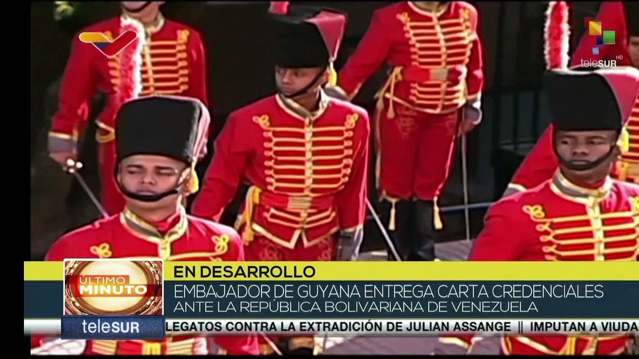 Entrega de cartas credenciales de los embajadores designados ante la República Bolivariana de Venezuela