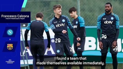 Calzona wants Napoli to hit the reset button... starting with Barca
