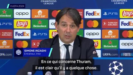 Inter - Inzaghi espère ne perdre Thuram que “pour une courte période”