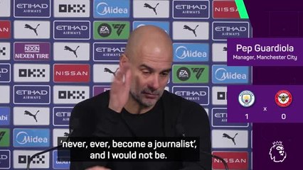 Don't criticise Haaland, he will shut your mouth - Guardiola