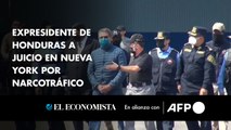 Expresidente de Honduras a juicio en Nueva York por narcotráfico