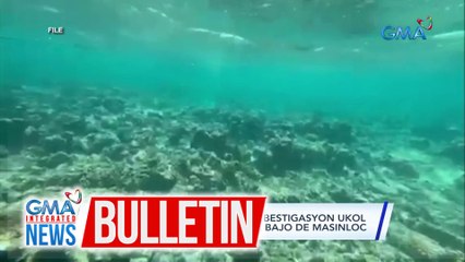 DOJ, handang tumulong sa imbestigasyon ukol sa umano'y cyanide fishing sa Bajo de Masinloc | GMA Integrated News Bulletin