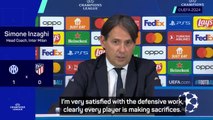Inter's defensive masterclass pleases Inzaghi