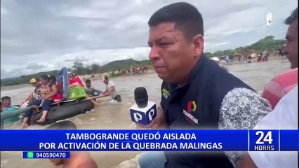 Piura: calles inundadas por una lluvia que duró cerca de 14 horas