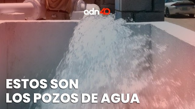 Estas son las fuentes de agua en la Ciudad de México