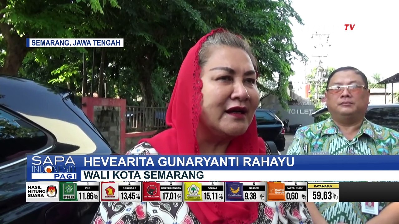 Ditemani Wali Kota Semarang Hevearita, Mendag Tinjau Harga Bahan Pokok di Pasar Tradisional Bulu