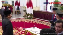 Presiden Jokowi Resmi Lantik Hadi Tjahjanto Jadi Menko Polhukam & AHY Menteri ATR