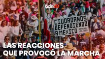 Las reacciones que provocó la Marcha por Nuestra Democracia I República Mx