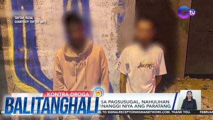 Lalaking sinita dahil sa pagsusugal, nahulihan ng umano'y shabu; itinanggi niya ang paratang | BT