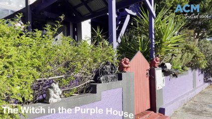 Discover Lady Delaila: The Enchanting Witch in the Colorful Purple House ✨