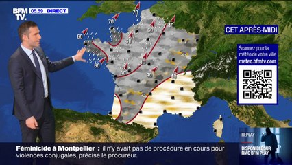 Download Video: Un temps pluvieux ou gris prévu sur une large partie du pays ce mercredi