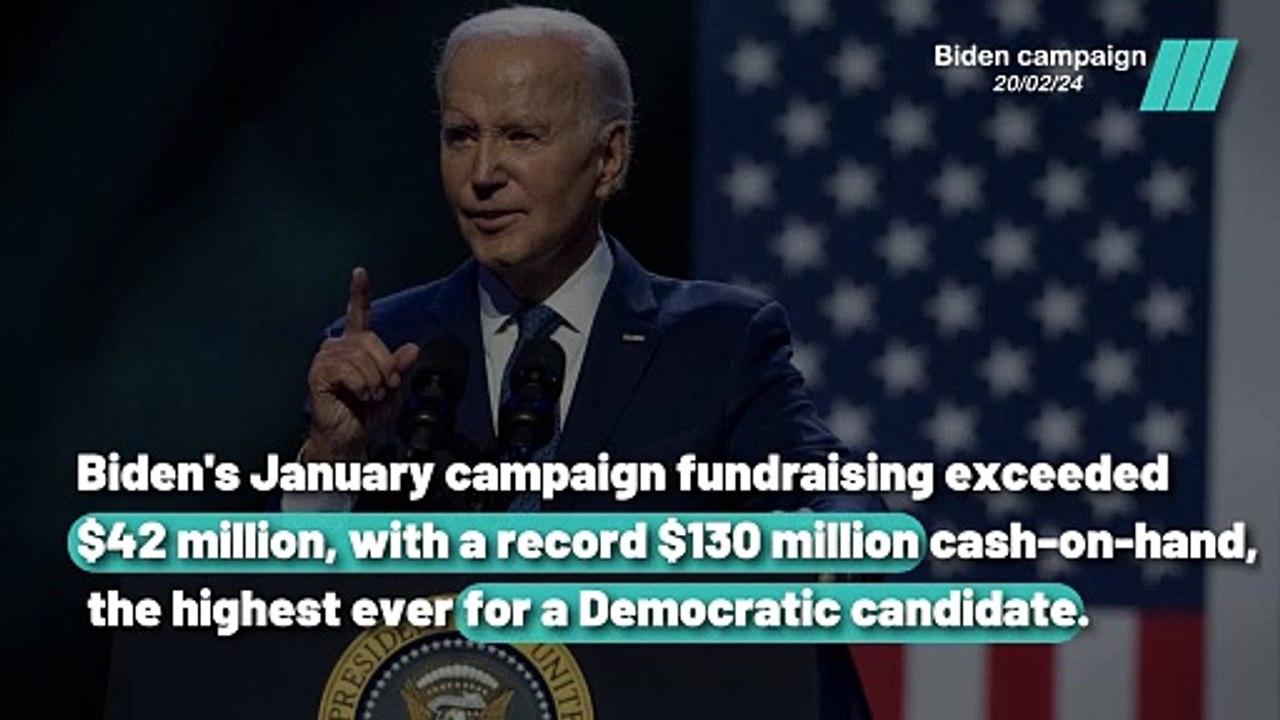 From April to Now: Inside Biden's Impressive $278M Re-Election War Chest