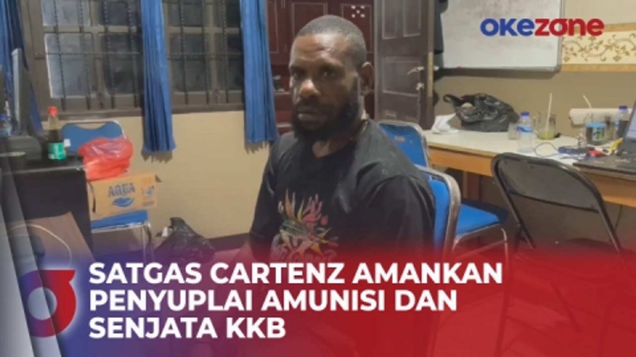 Satgas Ops Damai Cartenz-2024 Amankan Penyuplai Amunisi dan Senjata KKB Egianus Kogoya
