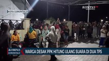 Sejumlah Warga Desak PPK Hitung Ulang Suara di Dua TPS di Kota Gorontalo