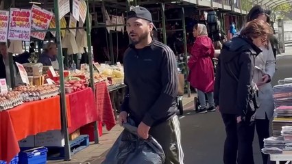 Selfie man got robbed prank - phone gadget snatching in front of shopkeeper - joker pranks latest