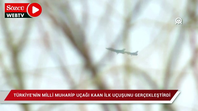 Milli muharip uçak 'KAAN' ilk uçuşunu gerçekleştirdi