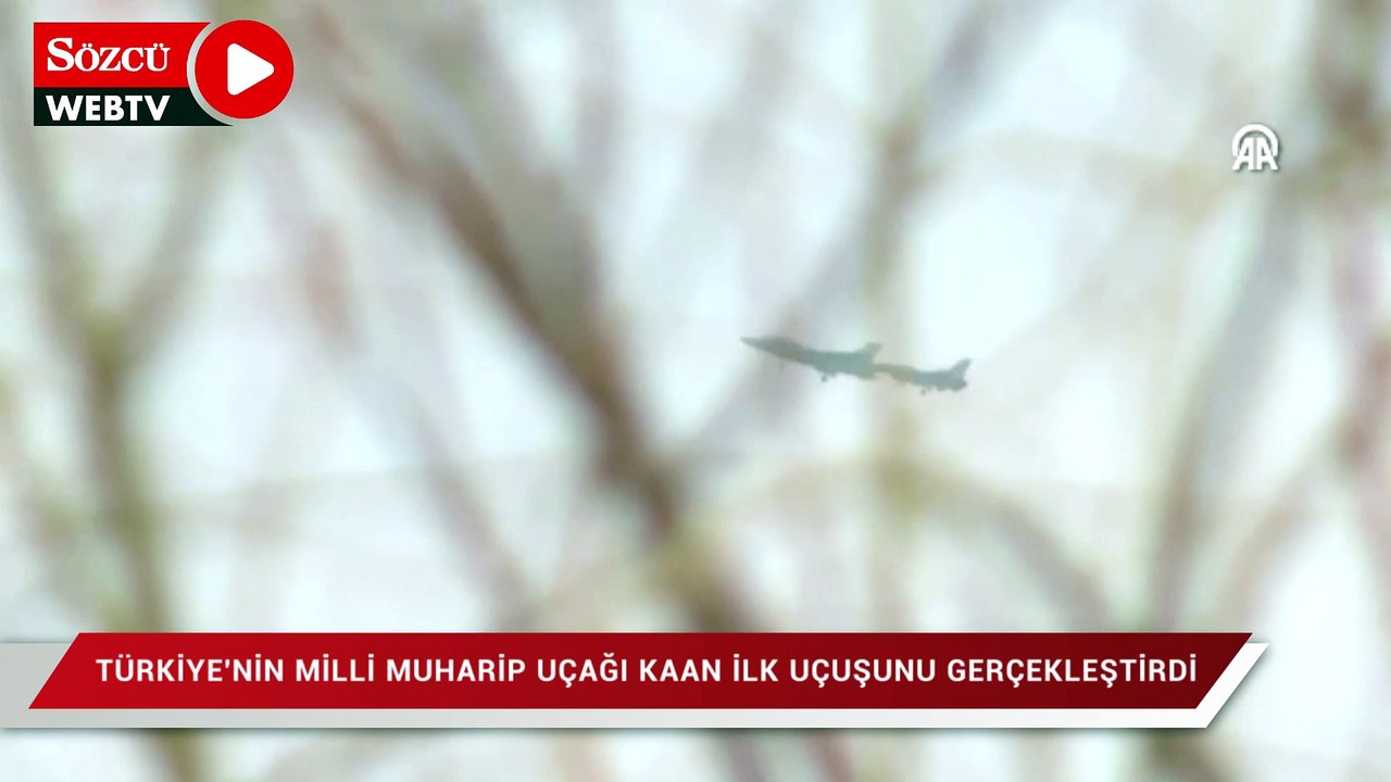 Milli muharip uçak 'KAAN' ilk uçuşunu gerçekleştirdi