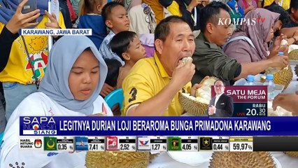 Legitnya Durian Loji Beraroma Bunga Primadona Karawang