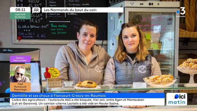 Flancourt Crescy en Roumois - Domitille et ses choux